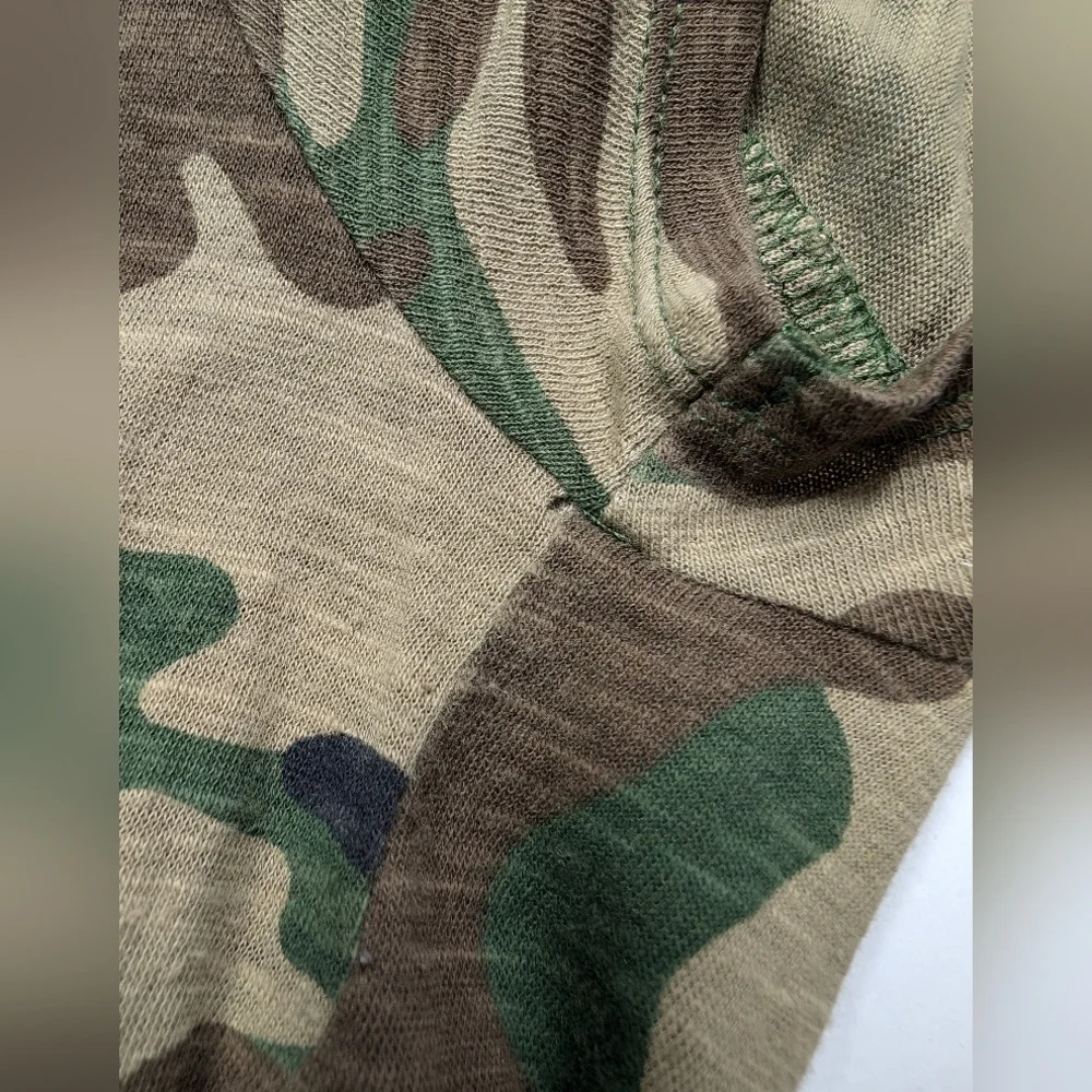 Ralph Lauren‎ Camouflage Dress Graphic Tee State Park Girls Medium (8-10)